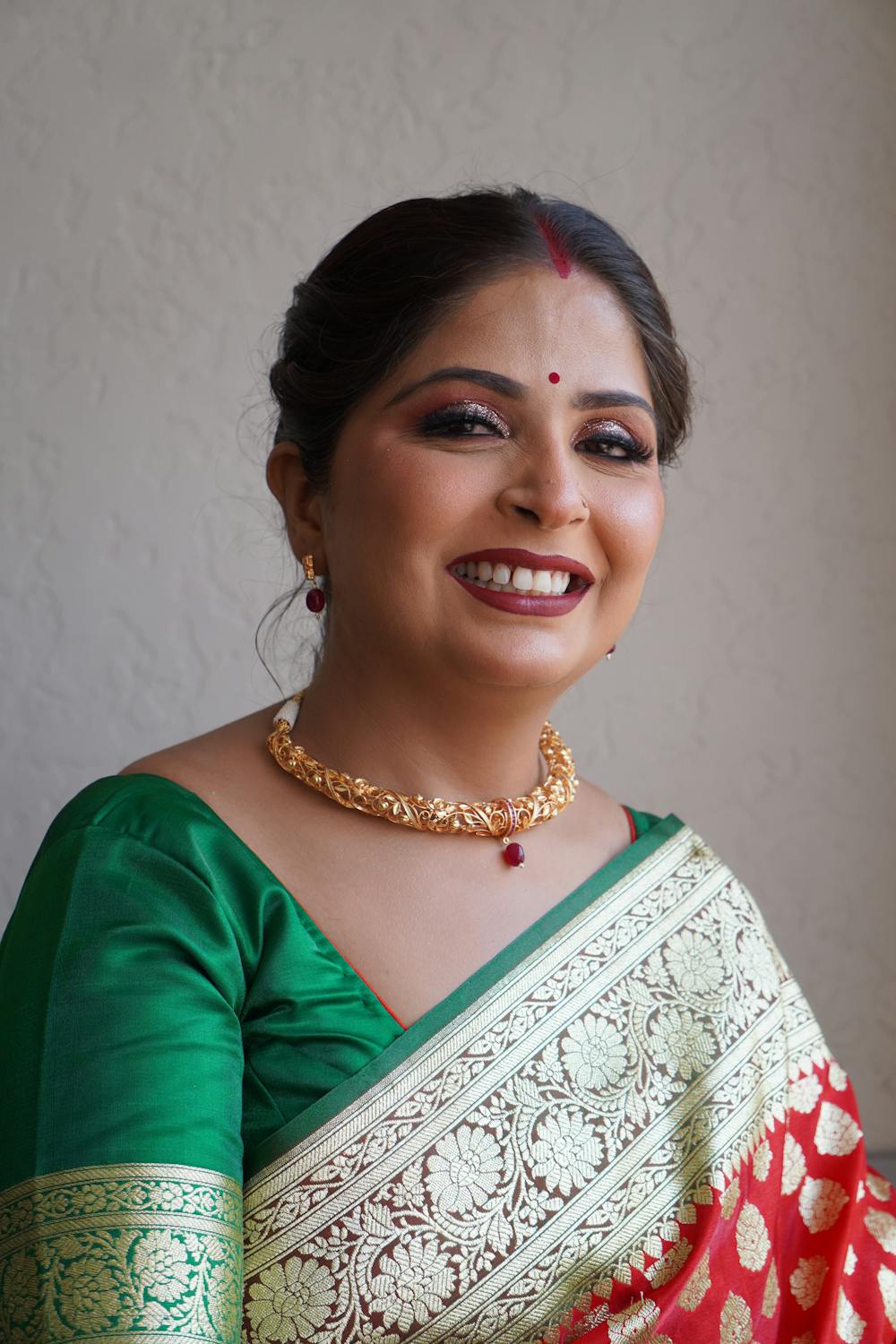 Representative Indian customer portrait for Priya Sharma